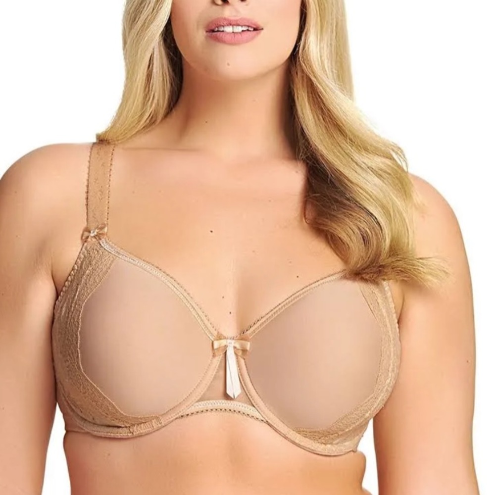 COPY - Elomi EL8740NUE  tan color Bra US 36J